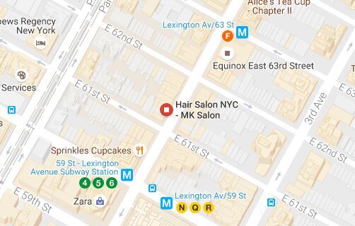 It's very east to take subways to get to MK Hair Salon.